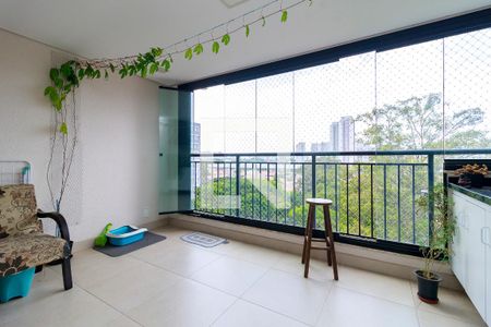 Sala - Varanda de apartamento à venda com 3 quartos, 83m² em Santo Amaro, São Paulo