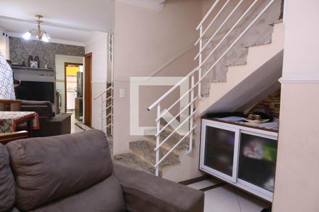 Sala de casa à venda com 3 quartos, 89m² em Utinga, Santo André