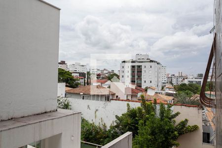 Vista da sala  de apartamento à venda com 3 quartos, 125m² em Castelo, Belo Horizonte