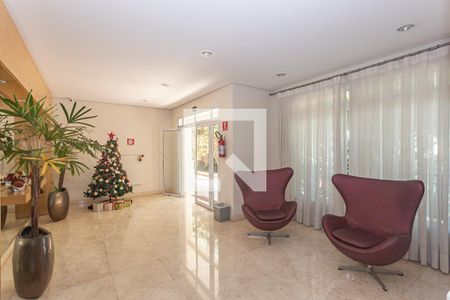 Apartamento para alugar com 140m², 2 quartos e 3 vagasHall social