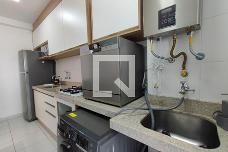 Apartamento à venda com 55m², 2 quartos e 1 vagaCozinha e Área de Serviço