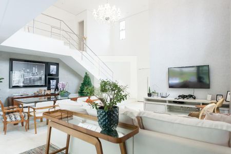 sala de casa de condomínio à venda com 5 quartos, 350m² em Alphavile , Nova Lima