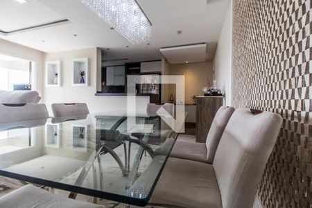 Sala de Jantar de apartamento à venda com 2 quartos, 94m² em Alphaville, Santana de Parnaíba