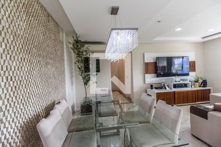 Sala de Jantar de apartamento à venda com 2 quartos, 94m² em Alphaville, Santana de Parnaíba