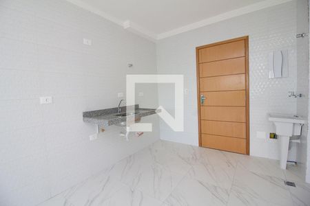 cozinha de apartamento à venda com 1 quarto, 34m² em Vila Alpina, São Paulo