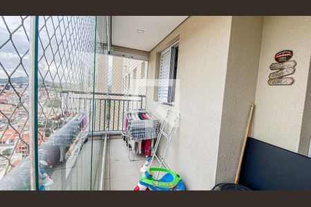 Varanda Sala - Sala de Jantar de apartamento à venda com 2 quartos, 66m² em Vila América, Santo André