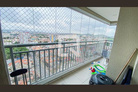 Varanda Sala - Sala de Jantar de apartamento à venda com 2 quartos, 66m² em Vila América, Santo André