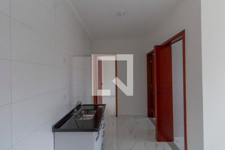 Sala e Cozinha Integrada  de apartamento para alugar com 1 quarto, 30m² em Jardim Aricanduva, São Paulo