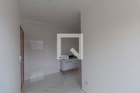 Sala e Cozinha Integrada  de apartamento para alugar com 1 quarto, 30m² em Jardim Aricanduva, São Paulo