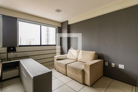 Sala de apartamento para alugar com 1 quarto, 30m² em Graças, Recife