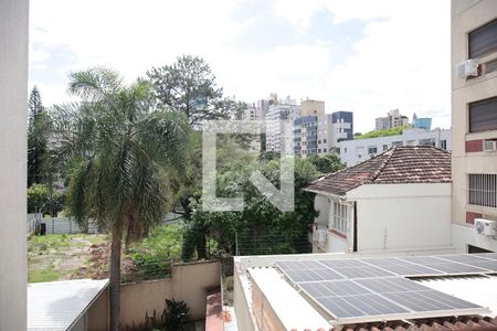 Sala de Estar Vista de apartamento para alugar com 2 quartos, 80m² em São João, Porto Alegre