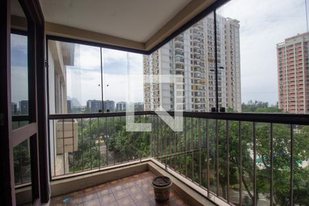 Varanda de apartamento para alugar com 3 quartos, 105m² em Barra da Tijuca, Rio de Janeiro