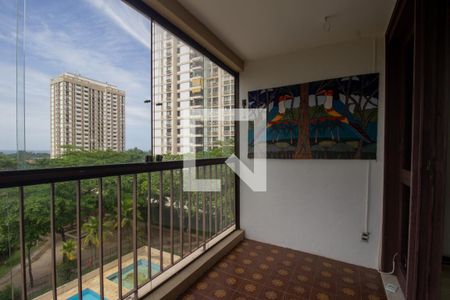 Varanda de apartamento para alugar com 3 quartos, 105m² em Barra da Tijuca, Rio de Janeiro