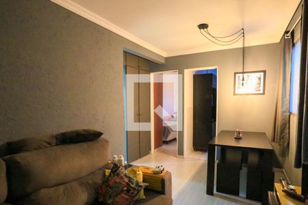 Sala de apartamento à venda com 2 quartos, 51m² em Santa Efigênia, Belo Horizonte