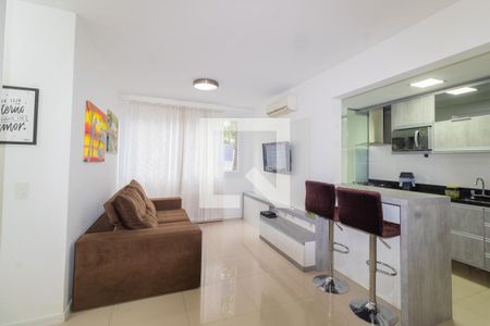 Sala de apartamento para alugar com 2 quartos, 68m² em Marechal Rondon, Canoas