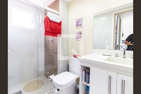 Apartamento à venda com 85m², 3 quartos e 2 vagasBanheiro da Suíte