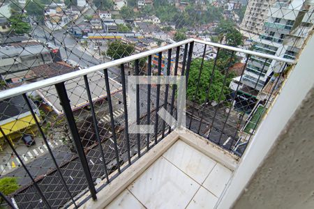 varanda de apartamento para alugar com 2 quartos, 50m² em Pechincha, Rio de Janeiro