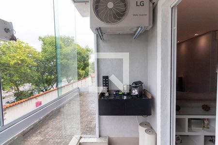 Varanda da Sala de casa de condomínio à venda com 3 quartos, 137m² em Vila Granada, São Paulo