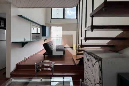 Sala de apartamento para alugar com 1 quarto, 57m² em Itaim Bibi, São Paulo