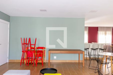 Apartamento para alugar com 45m², 2 quartos e 1 vagaÁrea comum - Salão de festas