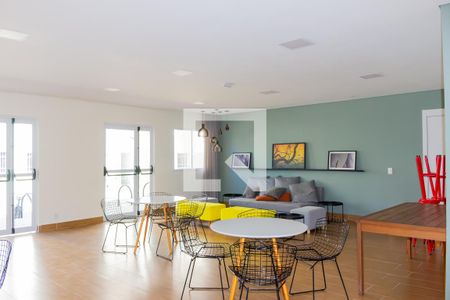 Apartamento para alugar com 45m², 2 quartos e 1 vagaÁrea comum - Salão de festas