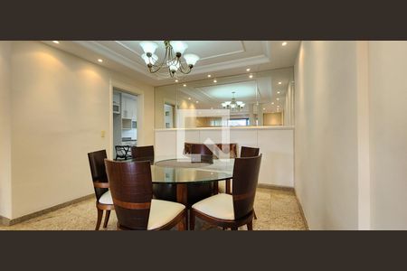 Sala de Jantar de apartamento para alugar com 4 quartos, 200m² em Gonzaga, Santos