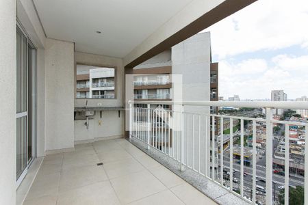 Varanda de apartamento à venda com 1 quarto, 49m² em Tatuapé, São Paulo