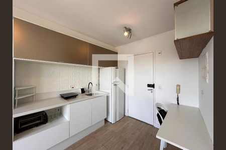 Cozinha de kitnet/studio à venda com 0 quarto, 31m² em Santo Amaro, São Paulo