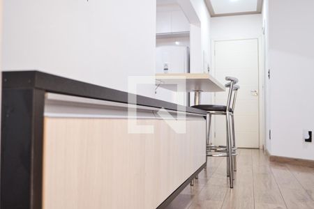 Sala de apartamento para alugar com 1 quarto, 72m² em Barcelona, São Caetano do Sul