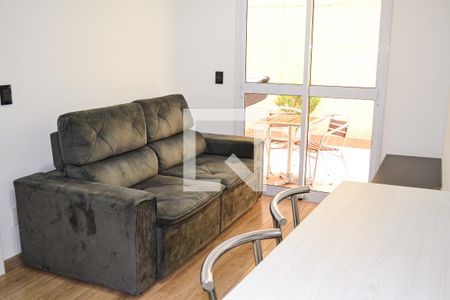 Sala de apartamento para alugar com 1 quarto, 72m² em Barcelona, São Caetano do Sul