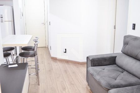 Sala de apartamento para alugar com 1 quarto, 72m² em Barcelona, São Caetano do Sul