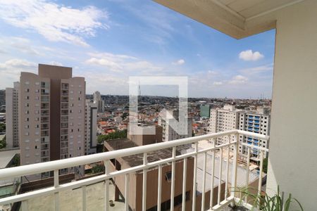 Varanda da Sala de apartamento para alugar com 3 quartos, 111m² em Vila Antonieta, São Paulo