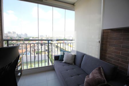 Varanda da Sala de apartamento à venda com 2 quartos, 54m² em Ipiranga, São Paulo