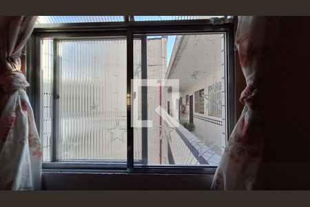 Sala vista de apartamento para alugar com 1 quarto, 52m² em Canto do Forte, Praia Grande