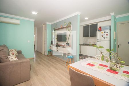 Sala de apartamento à venda com 3 quartos, 71m² em Humaitá, Porto Alegre