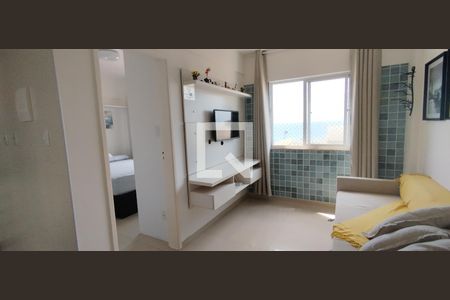 Sala de apartamento para alugar com 1 quarto, 42m² em Costa Azul, Salvador