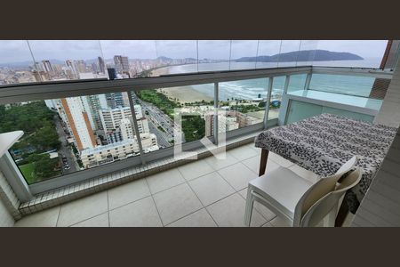 Varanda gourmet de apartamento para alugar com 2 quartos, 77m² em José Menino, Santos