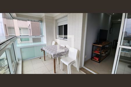Varanda gourmet de apartamento para alugar com 2 quartos, 77m² em José Menino, Santos