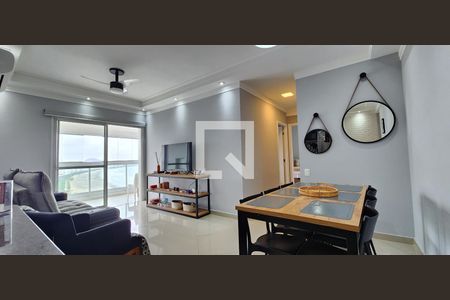 Sala de apartamento para alugar com 2 quartos, 77m² em José Menino, Santos