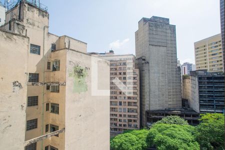Vista da Varanda da Sala de apartamento para alugar com 1 quarto, 28m² em Bela Vista, São Paulo