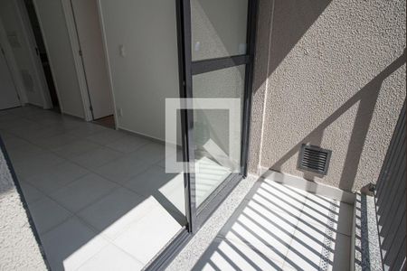 Varanda da Sala de apartamento para alugar com 1 quarto, 28m² em Bela Vista, São Paulo
