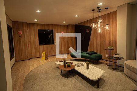 Apartamento para alugar com 28m², 1 quarto e sem vagaÁrea comum - Hall social