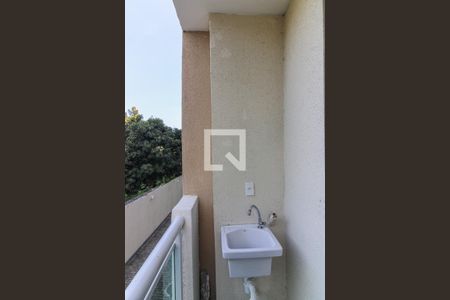 Varanda e Área de Serviço de apartamento à venda com 1 quarto, 40m² em Recreio dos Bandeirantes, Rio de Janeiro
