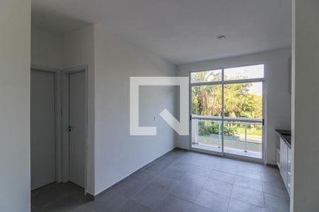 Sala e Cozinha Integrada de apartamento à venda com 1 quarto, 40m² em Recreio dos Bandeirantes, Rio de Janeiro