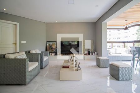 Sala de apartamento à venda com 4 quartos, 276m² em Campo Belo, São Paulo