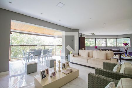 Sala de apartamento à venda com 4 quartos, 276m² em Campo Belo, São Paulo