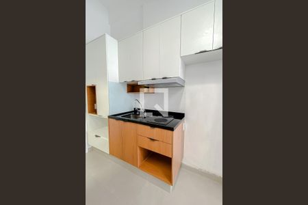 Cozinha de kitnet/studio à venda com 1 quarto, 25m² em Vila Mariana, São Paulo