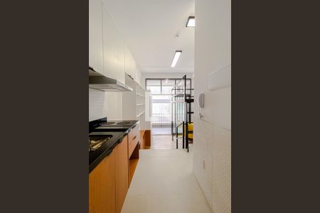 Studio à venda com 25m², 1 quarto e sem vagaCozinha