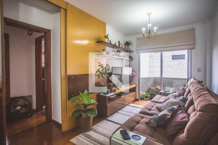 Sala de Estar de apartamento à venda com 3 quartos, 135m² em Vila Clementino, São Paulo