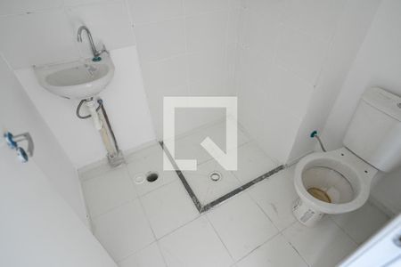 Banheiro de kitnet/studio para alugar com 1 quarto, 19m² em Vila Moraes, São Paulo